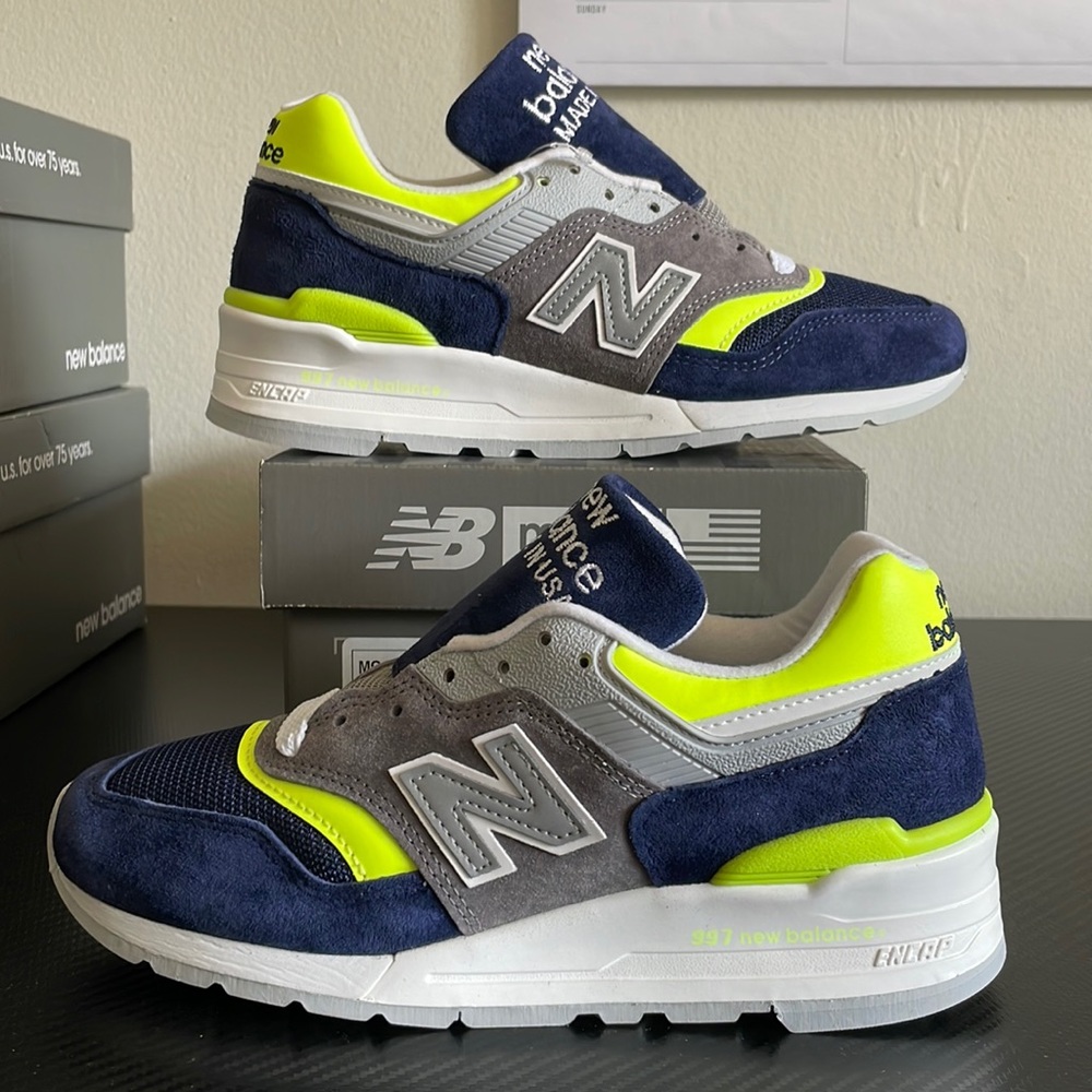 New Balance M997LBL “blue lime”